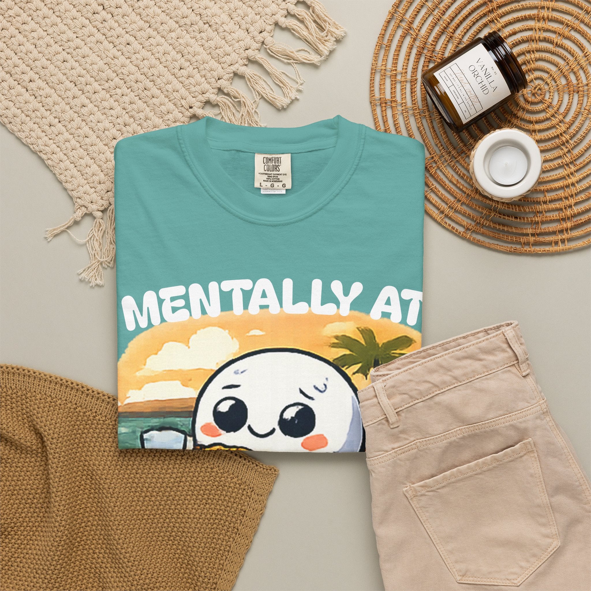 T-Shirt — "Mentally At A Taco Stand" Cute Taco Lover Tee