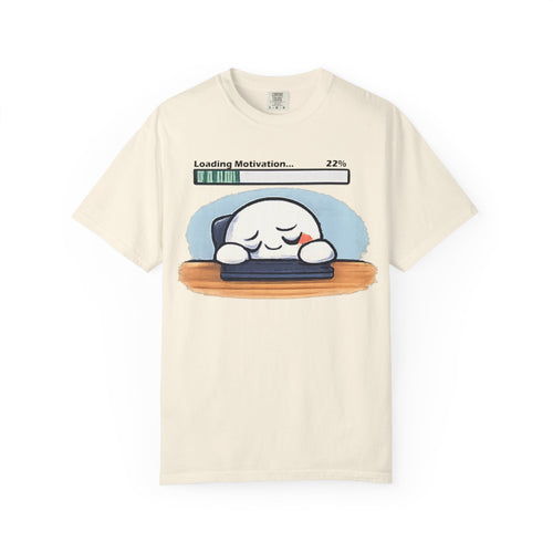 Loading Motivation 22% T-Shirt — Cute Sleepy Dumpling Graphic Tee