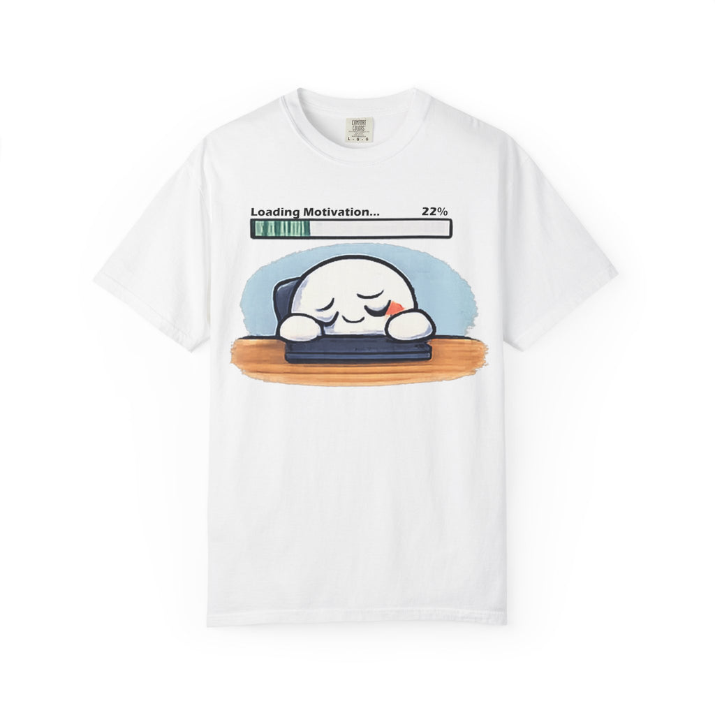 Loading Motivation 22% T-Shirt — Cute Sleepy Dumpling Graphic Tee