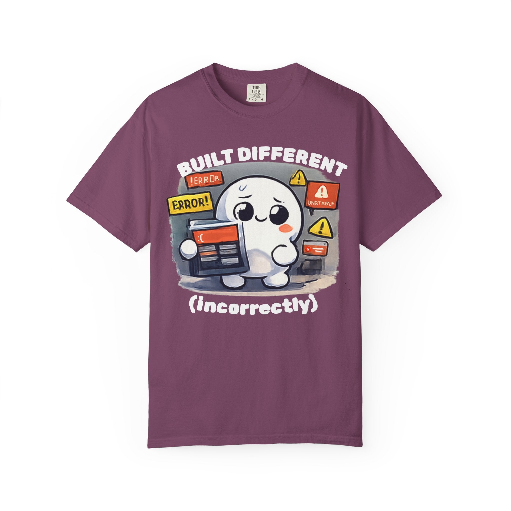 Funny "Built Different (Incorrectly)" Dumpling T-Shirt